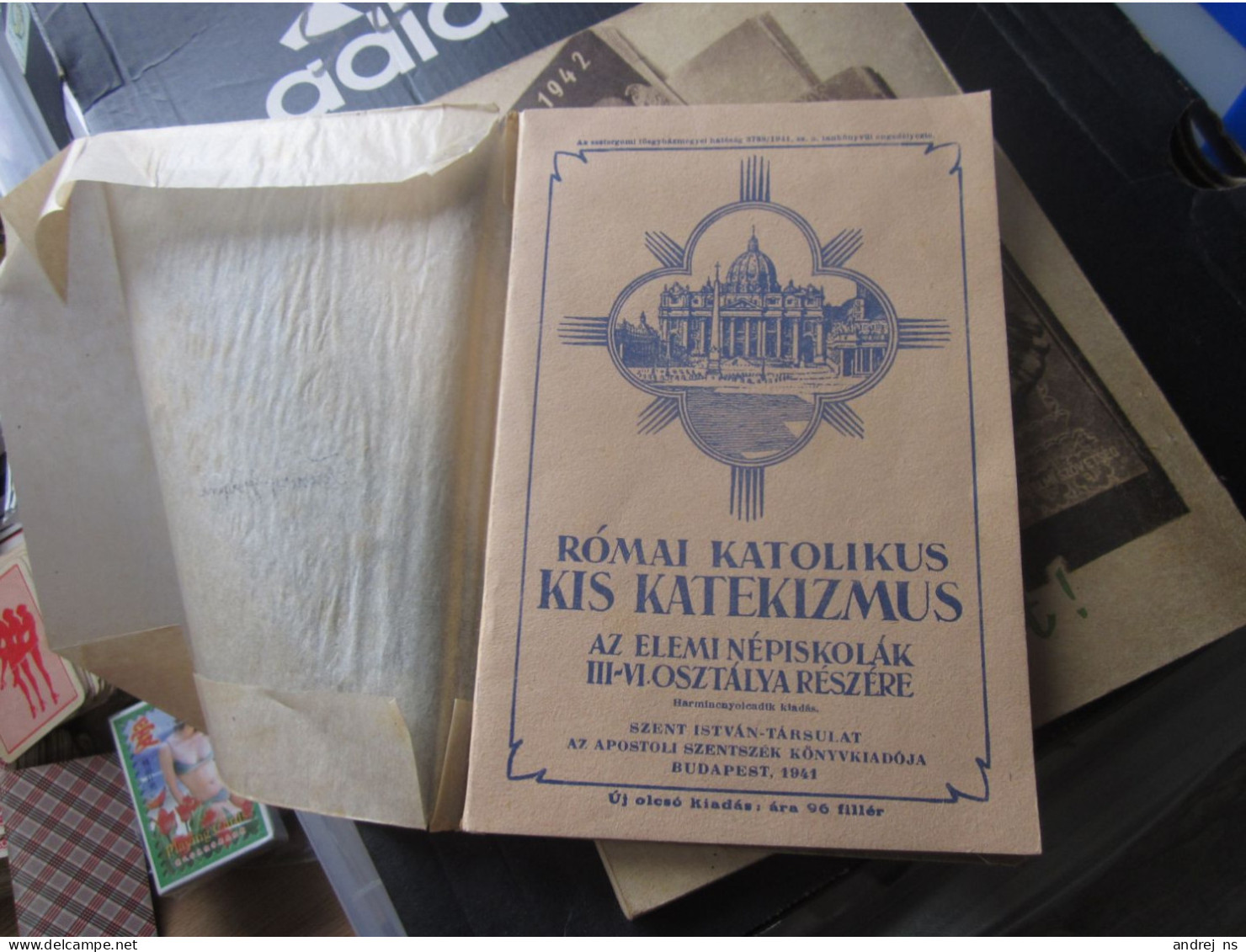 Romai Katolikus Kis Katekizmus Budapest 1941 132 Pages - Libros Antiguos Y De Colección