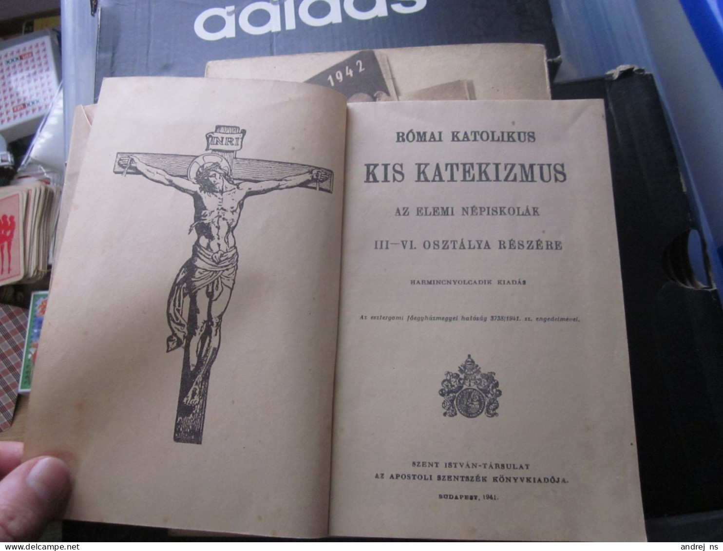 Romai Katolikus Kis Katekizmus Budapest 1941 132 Pages - Livres Anciens