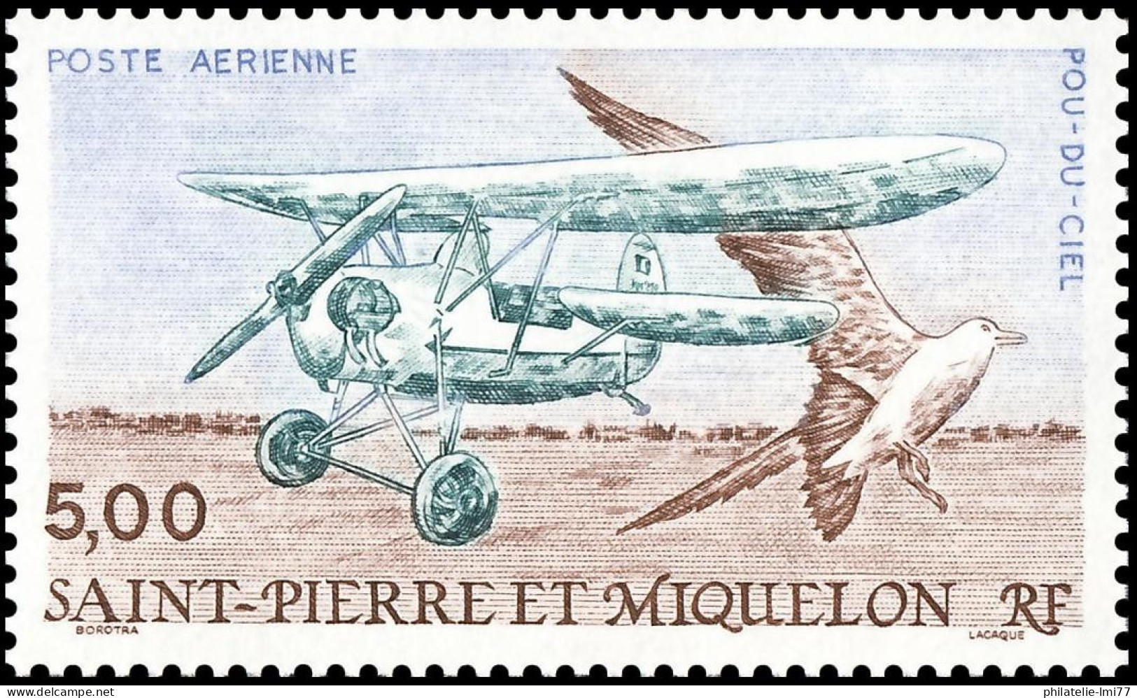 Poste Aérienne De SPM N° 69 Neuf ** - Unused Stamps