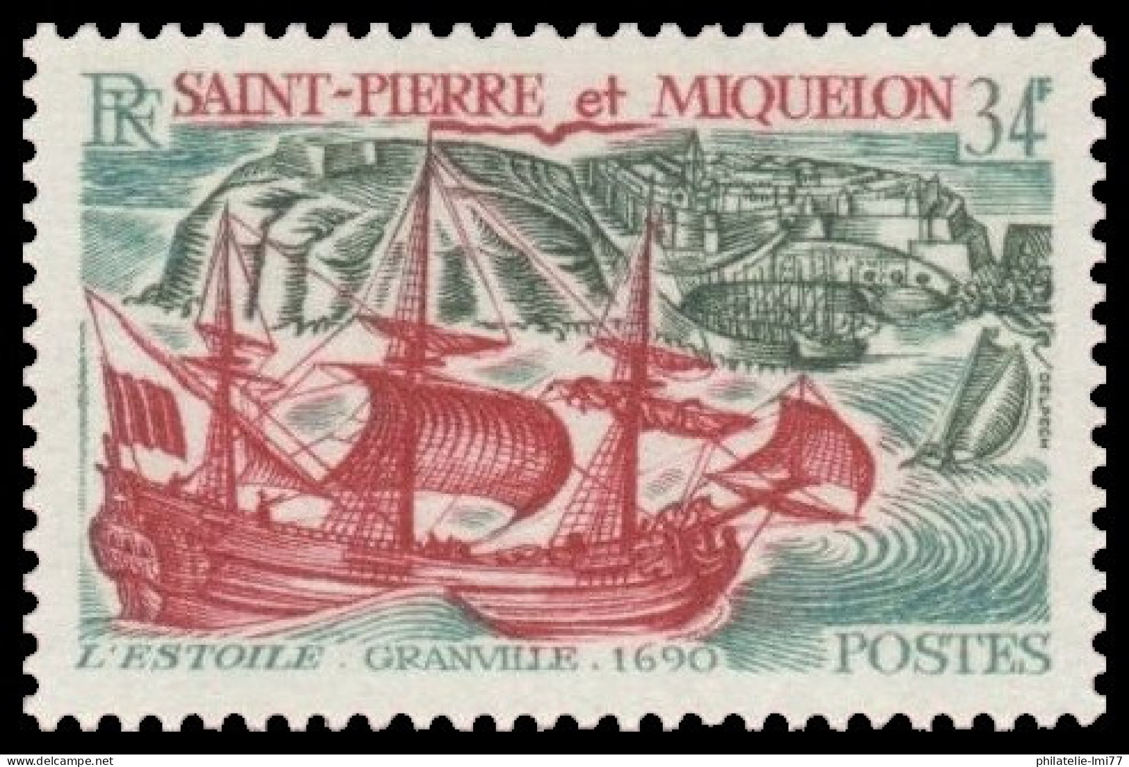 Timbre De SPM N° 395 Neuf ** - Unused Stamps