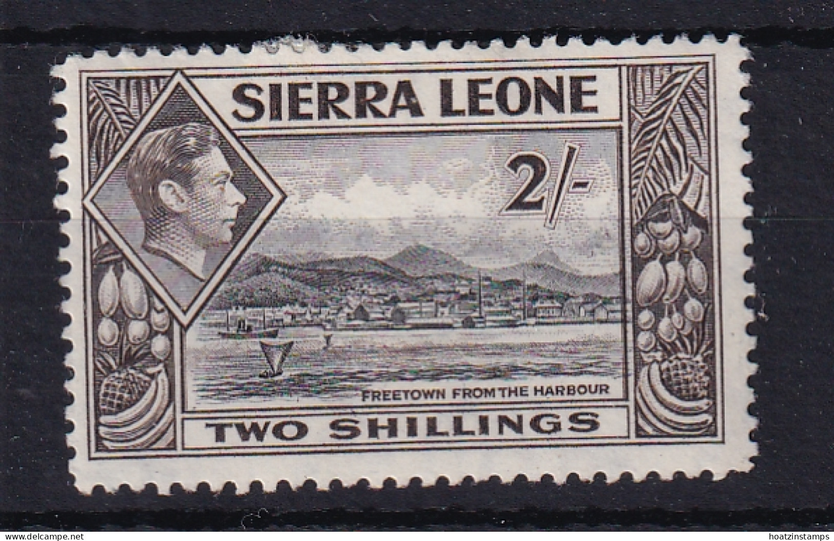 Sierra Leone: 1938/44   KGVI    SG197     2/-      MH - Sierra Leona (...-1960)