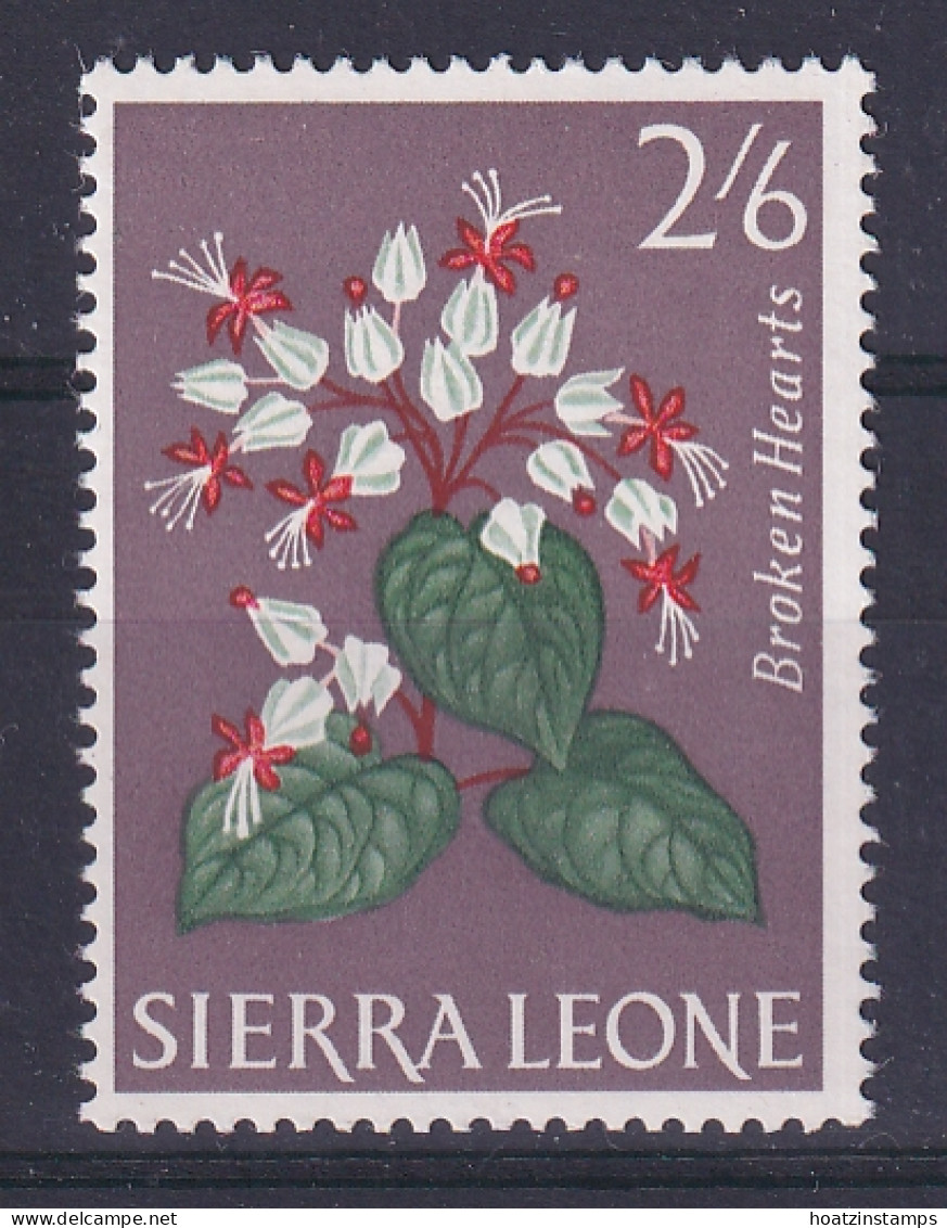 Sierra Leone: 1963   Flowers     SG251     2/6d     MNH - Sierra Leone (1961-...)