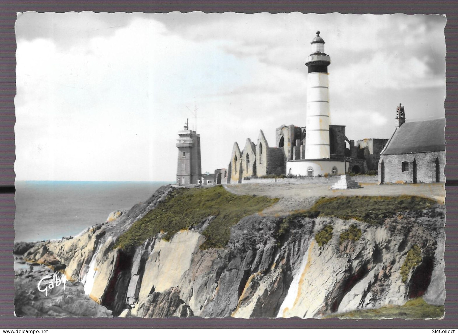 Pointe Saint Mathieu. Le Phare, Les Ruines De L'abbaye, Le Sémaphore (A19p79) - Plougonvelin