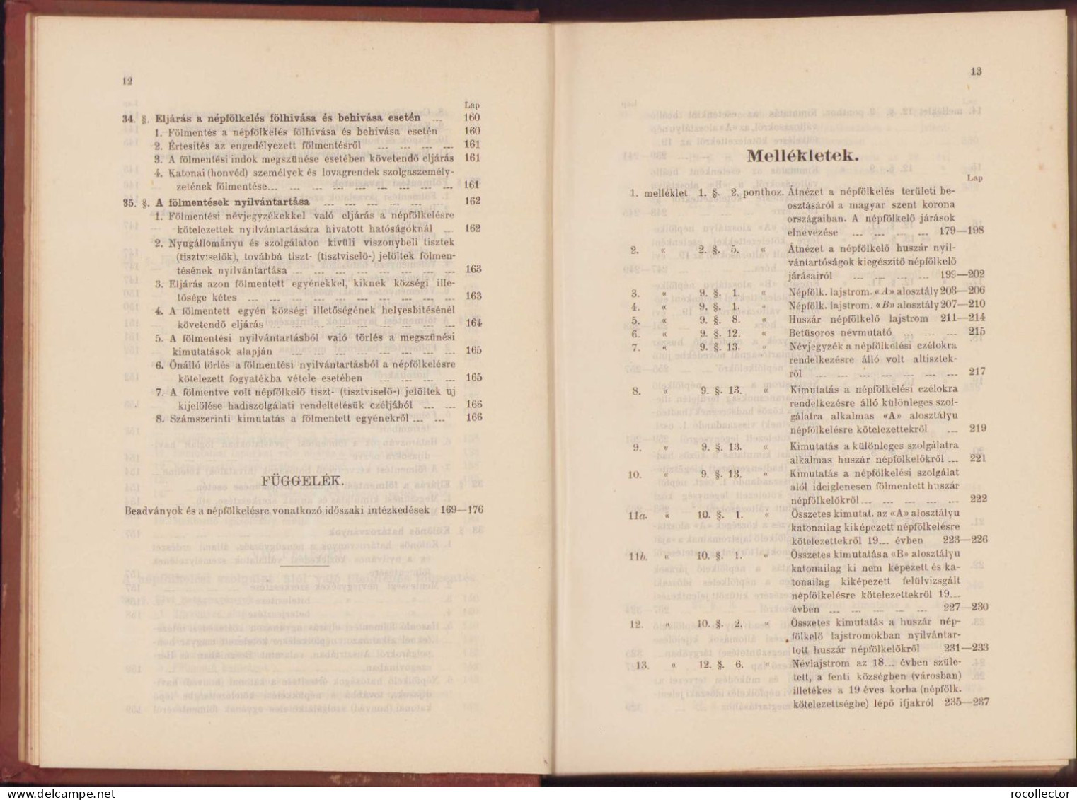 Szolgálati utasitás a M. Kir. népfölkelésre vonatkozólag 1910 volume I 150SP