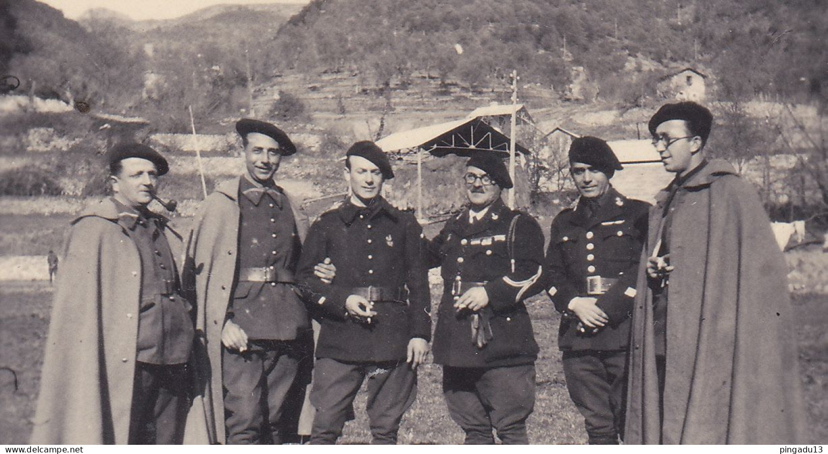 WW2 Archive Militaire 158 E RAP Régiment Artillerie Position Alpes Maritimes Sospel Février 1940 SP 137 Ligne Maginot - 1939-45