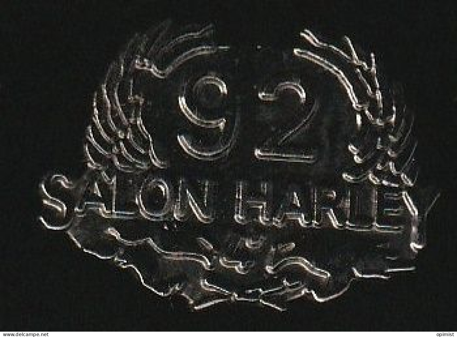77580-Pin's-Salon Harley.Moto. - Motos