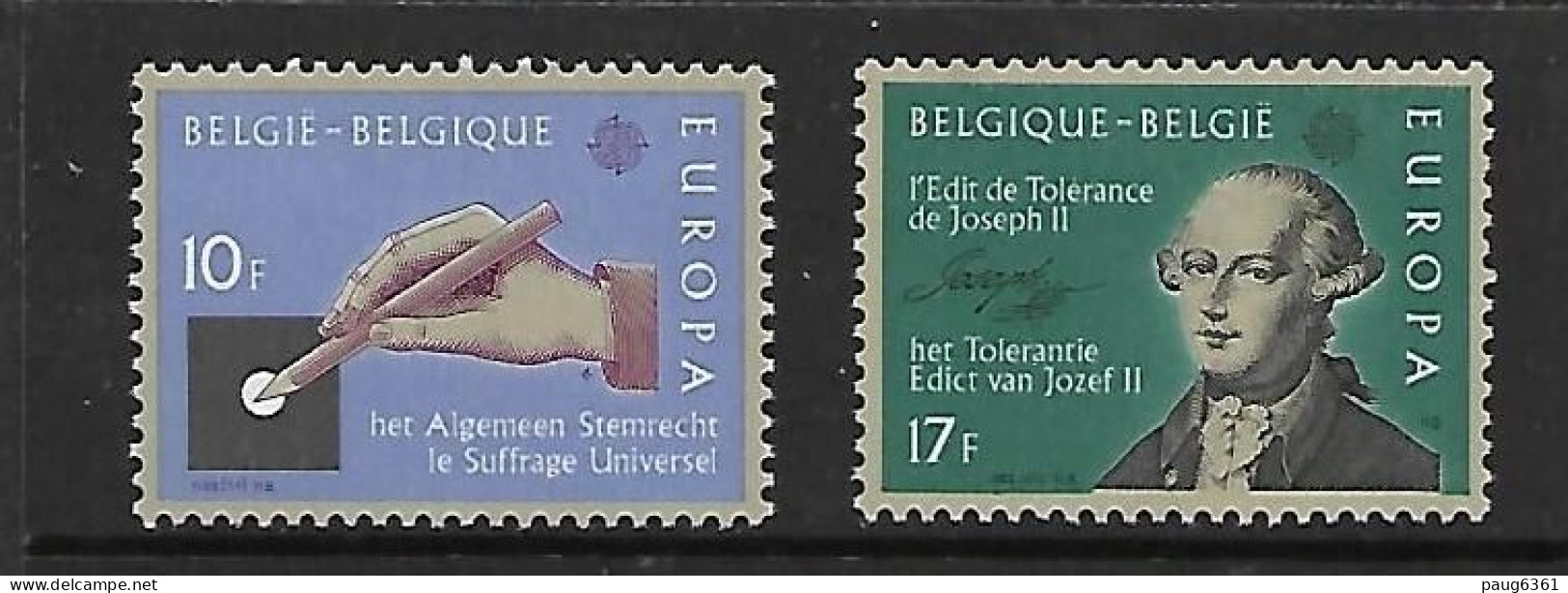 BELGIQUE 1982 EUROPA YVERT N°2048/2049  NEUF MNH** - 1982