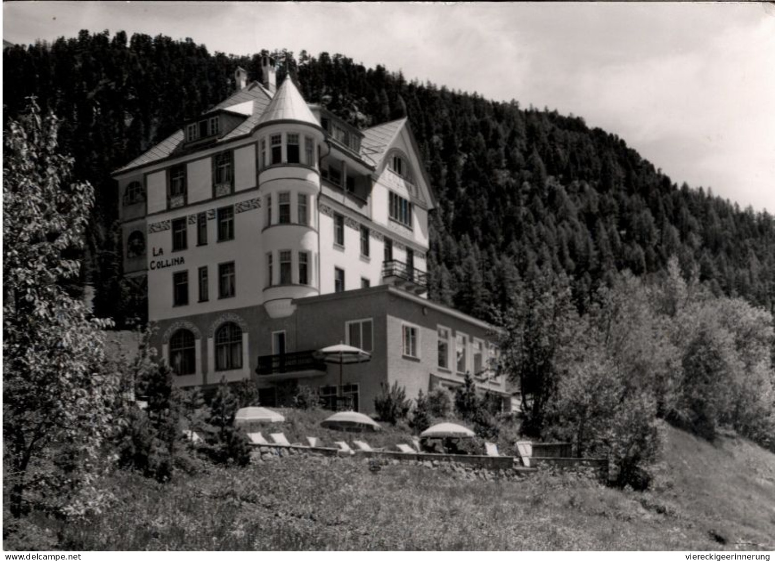 ! Ansichtskarte Pontresina, Hotel La Collina, 1961, Schweiz - Pontresina