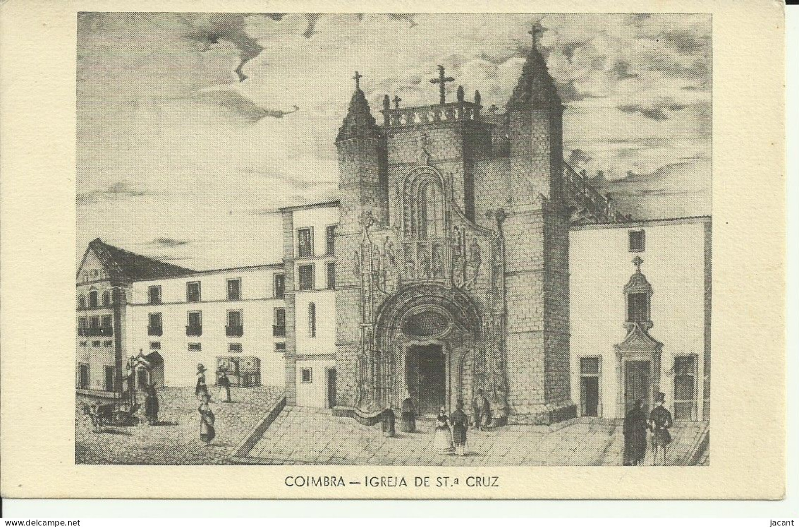 Portugal - Coimbra - Igreja De Santa Cruz - Coimbra