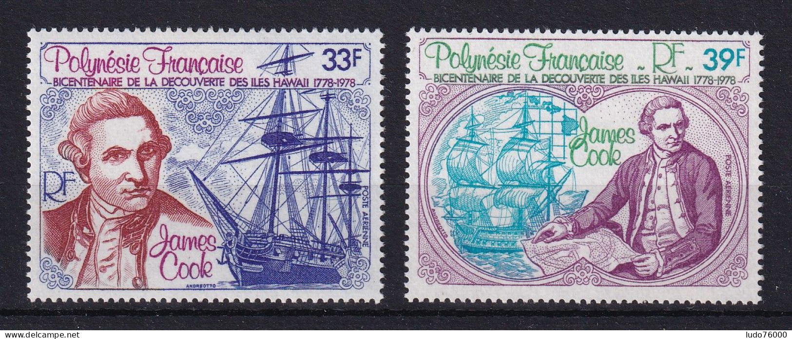 D 770 / POLYNESIE PA / N° 130/131 NEUF** COTE 7.70€ - Unused Stamps