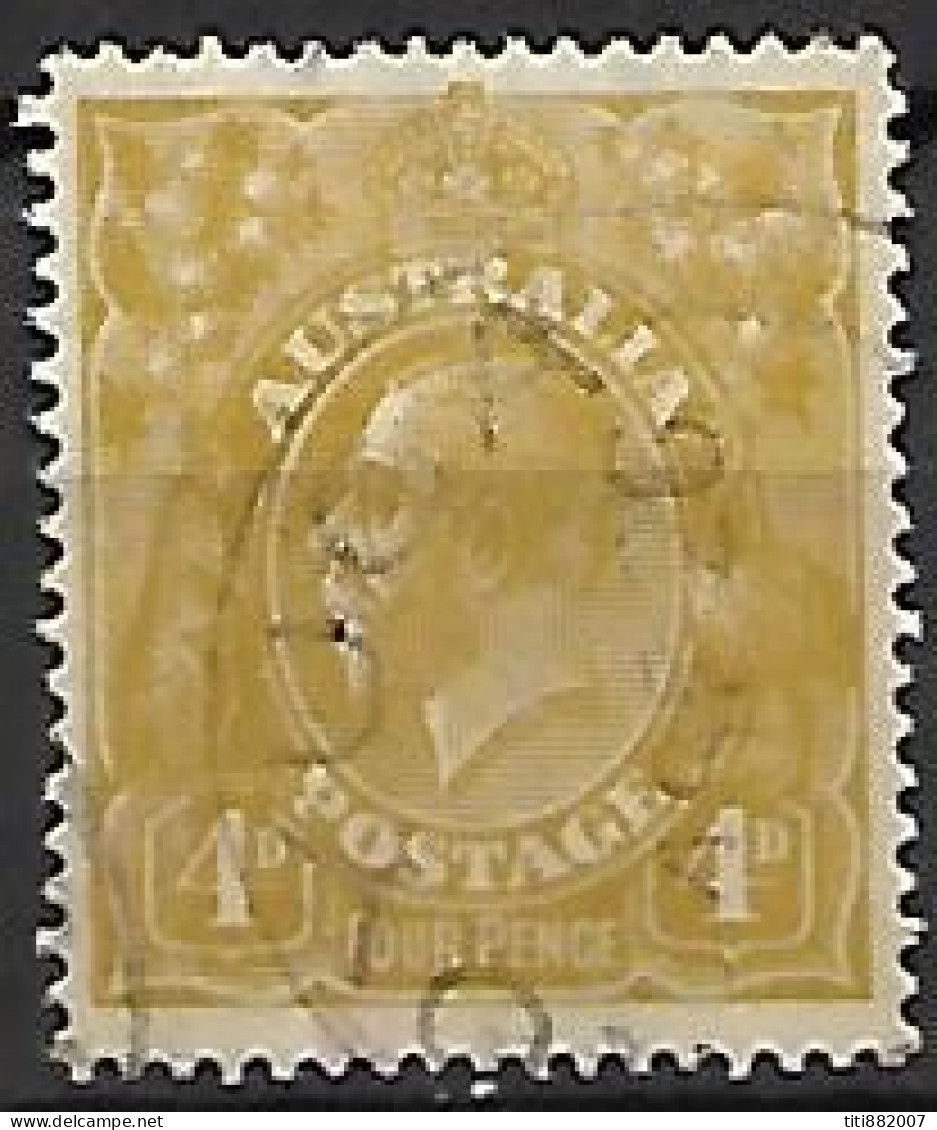AUSTRALIE   -  1923.   Y&T N° 40 Oblitéré    .cote  7,00 Euros - Gebraucht