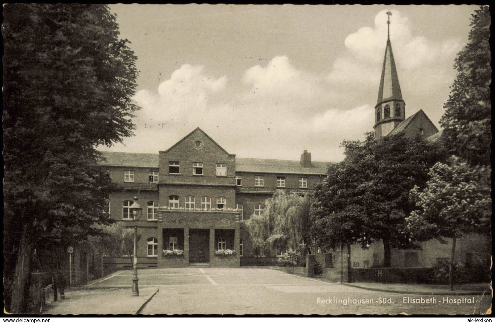 Recklinghausen Recklinghausen-Süd Elisabeth-Hospital (Krankenhaus) 1958 - Recklinghausen