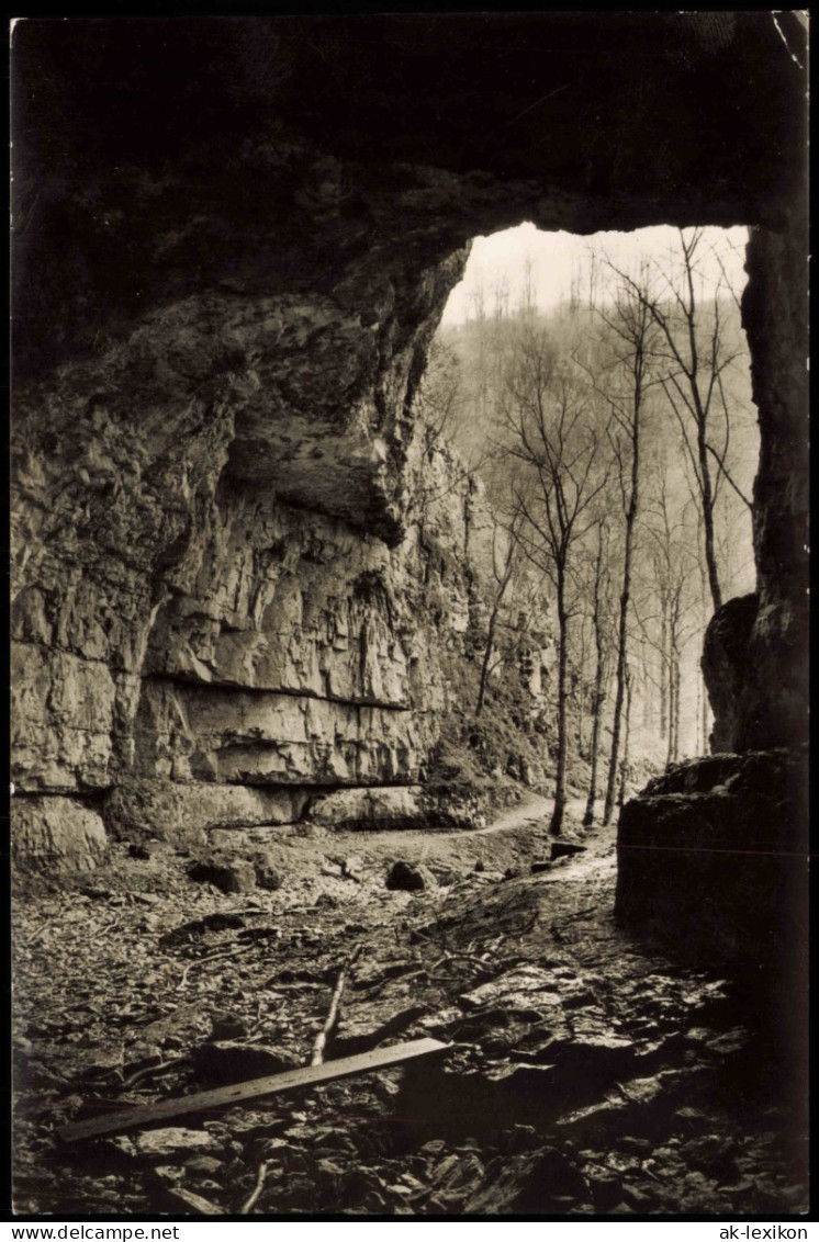 Ansichtskarte Bad Urach Falkensteiner Höhle 1960 - Bad Urach