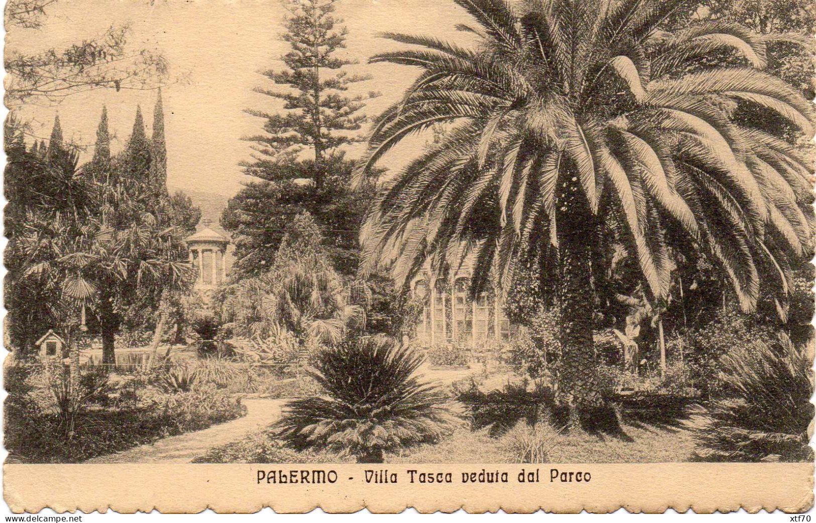 PPC: Villa Tasca Veduia Dal Parco, Palermo - Palermo
