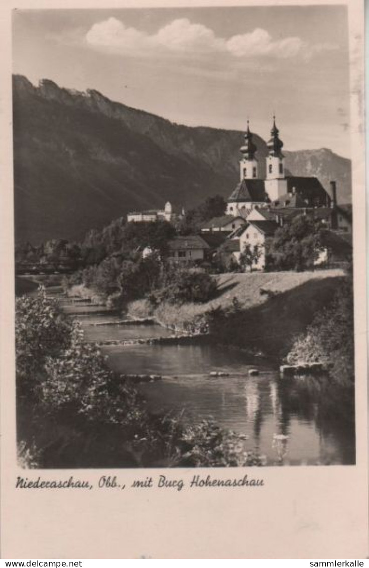 41677 - Niederaschau (OT Von Aschau) - Burg Hohenaschau - 1953 - Rosenheim