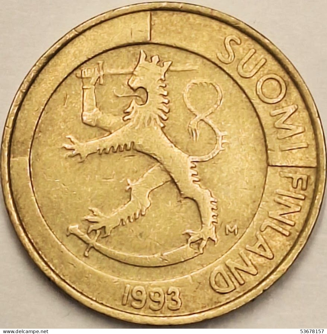 Finland - Markka 1993 M, KM# 76 (#3955) - Finnland