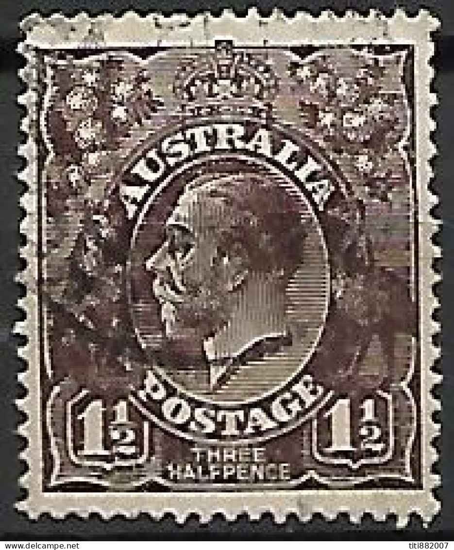AUSTRALIE   -  1918.   Y&T N° 35 Oblitéré - Usati