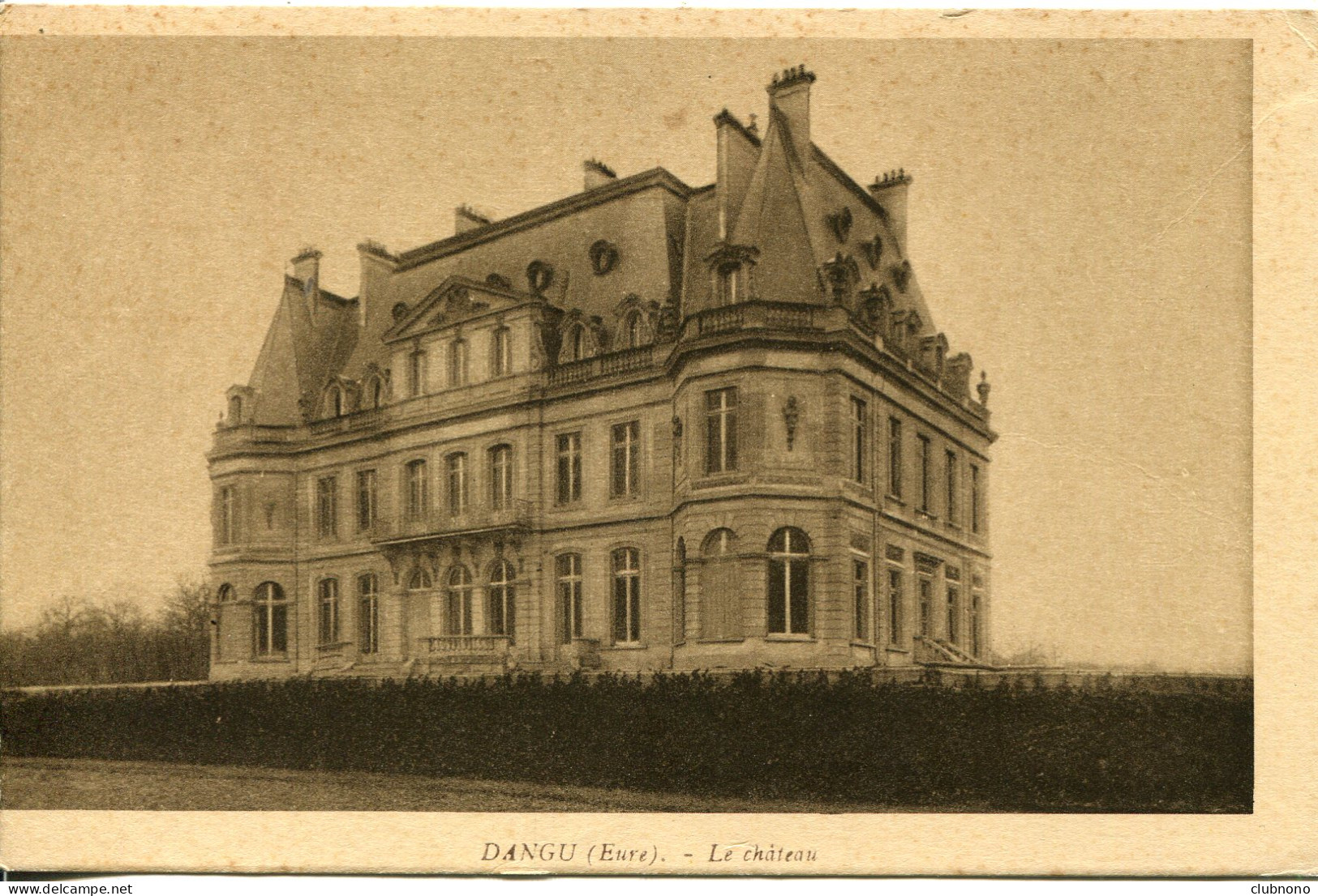 CPA -  DANGU - LE CHATEAU - Dangu