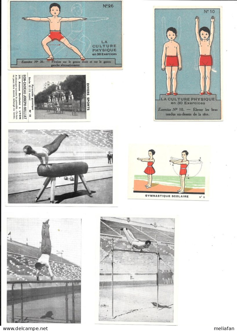 CR95 - IMAGES ET CHROMOS DIVERS - GYMNASTIQUE - Gymnastics