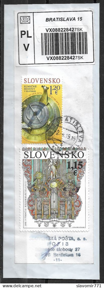 Used ** Insured Shipment POFIS 06 Slovakia ** Slowakei ** Slovensko ** 2017-2019 - Usati