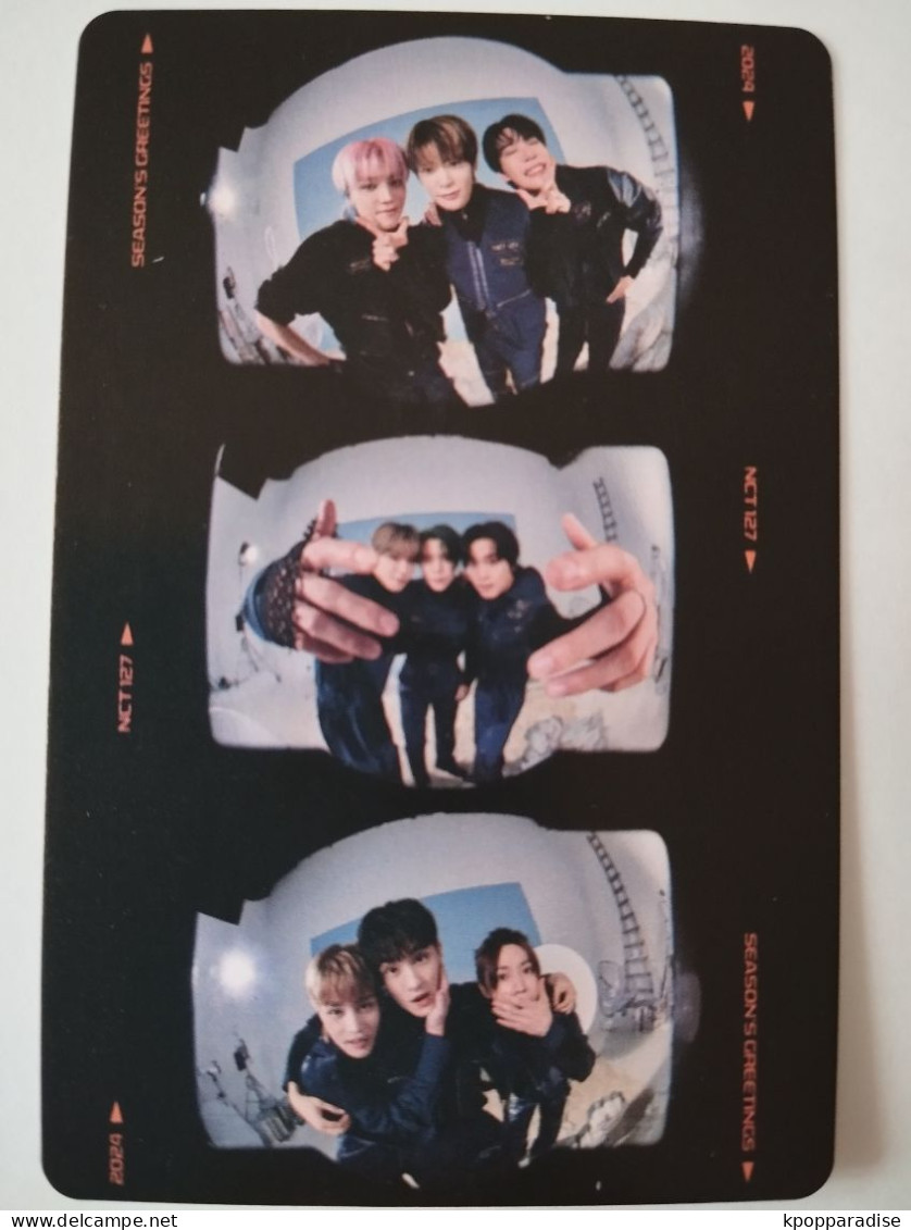 Photocard K POP au choix  NCT 127 2024 Season's greetings Mark