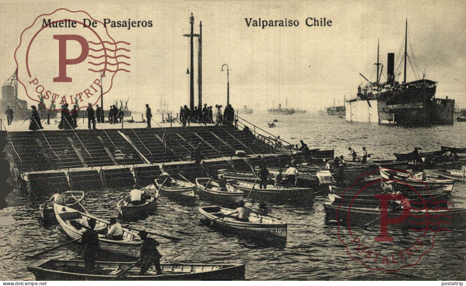 CHILE. Valparaiso, Muelle De Pasajeros - Chili