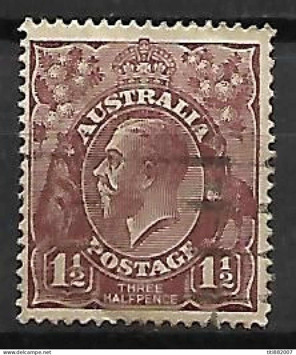 AUSTRALIE   -  1918.   Y&T N°  34 Oblitéré - Gebraucht
