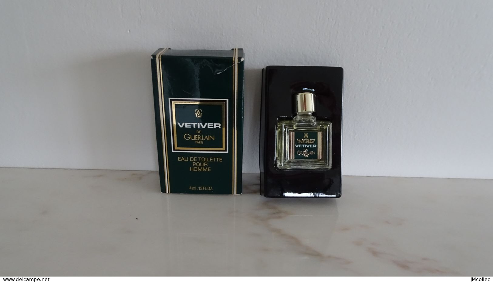 Eau De Toilette Vetiver De Guerlain - Miniatures Men's Fragrances (in Box)