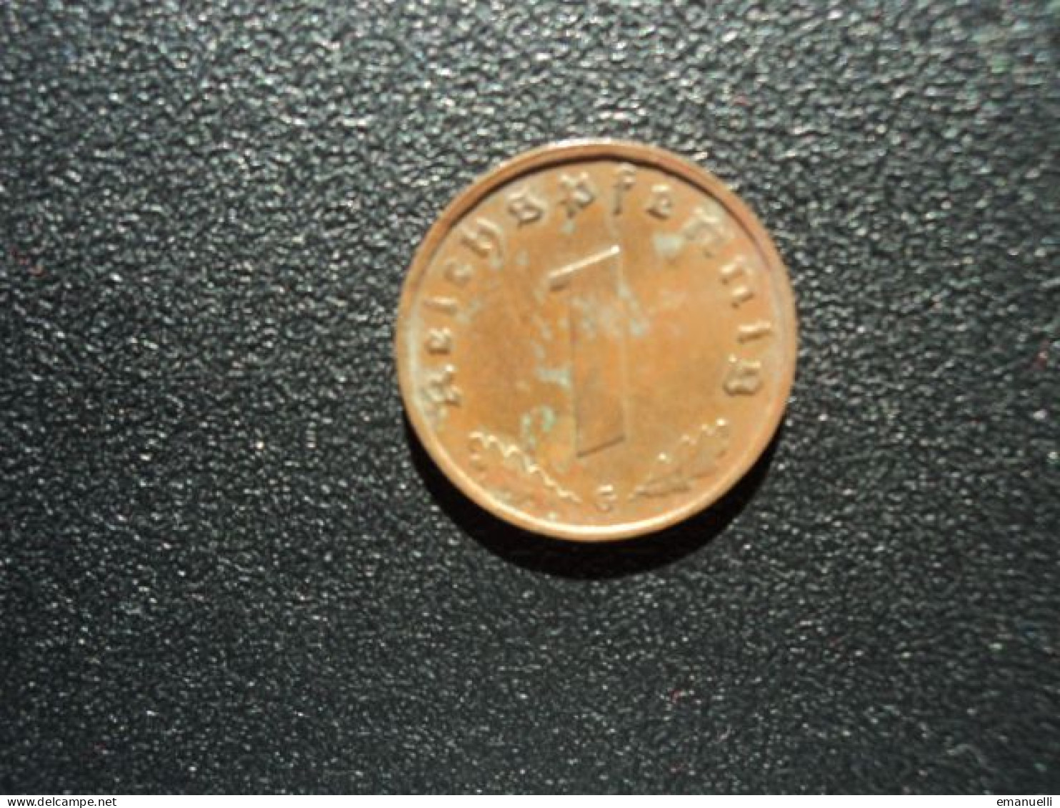 ALLEMAGNE : 1 REICHSPFENNIG   1938 G    KM 89     TTB - 1 Reichspfennig