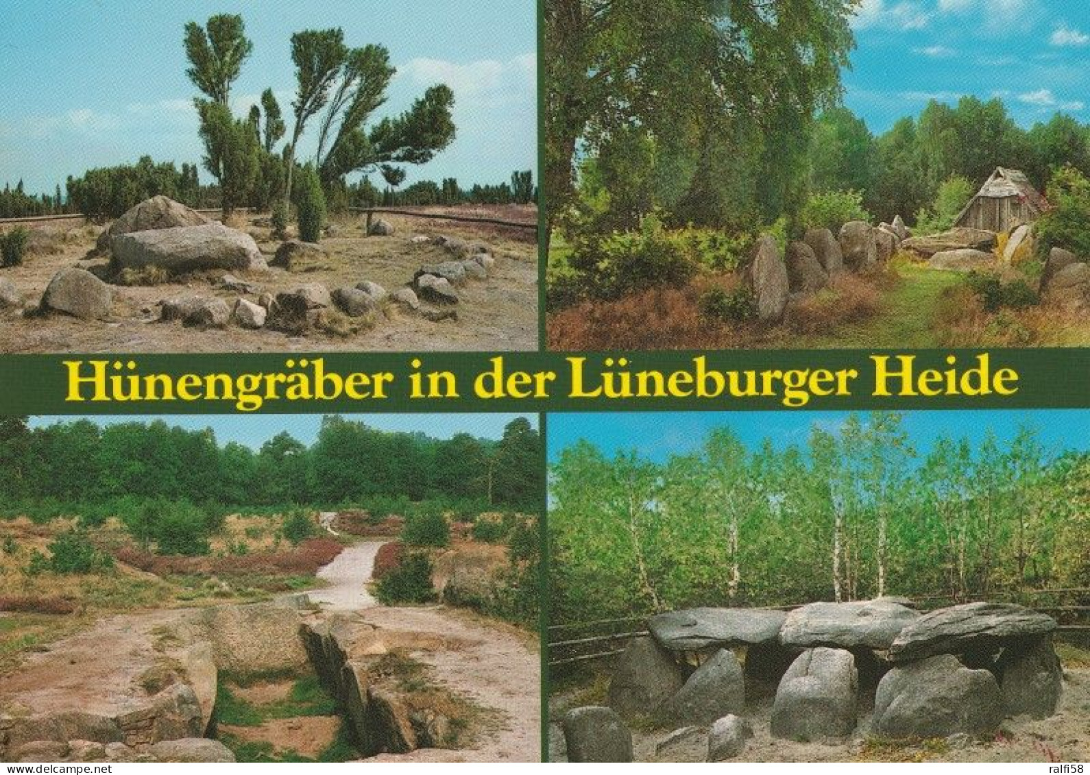 1 AK Germany / Niedersachsen * Hünengräber In Der Lüneburger Heide * - Lüneburger Heide