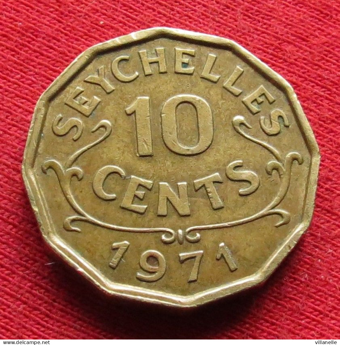 Seychelles 10 Cents 1971 Seychellen Seicheles  W ºº - Seychelles