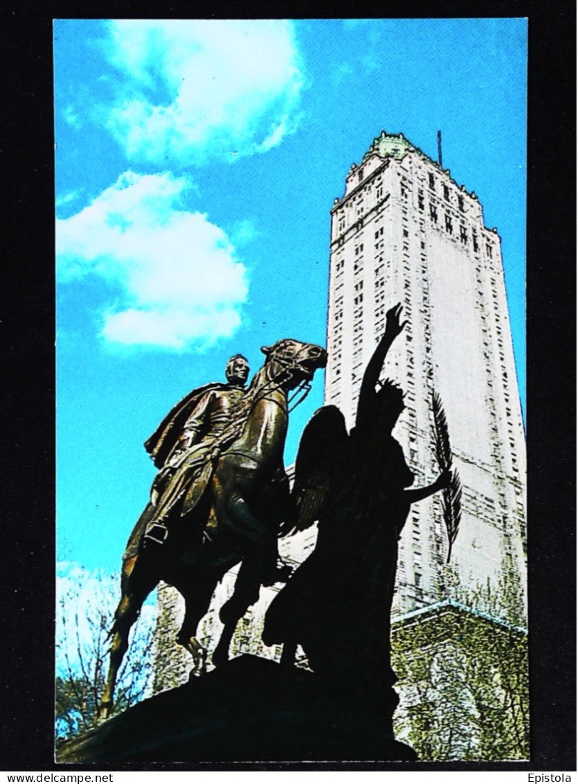 ► William Tecumseh Sherman Statue  Manhattan  1960s  NYC - Manhattan