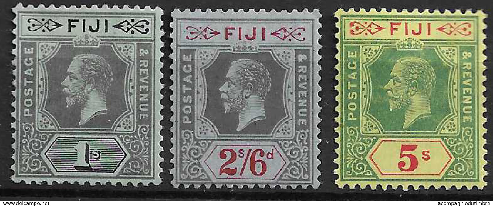 Fidji YT N° 76/78 Neufs *. TB - Fiji (...-1970)