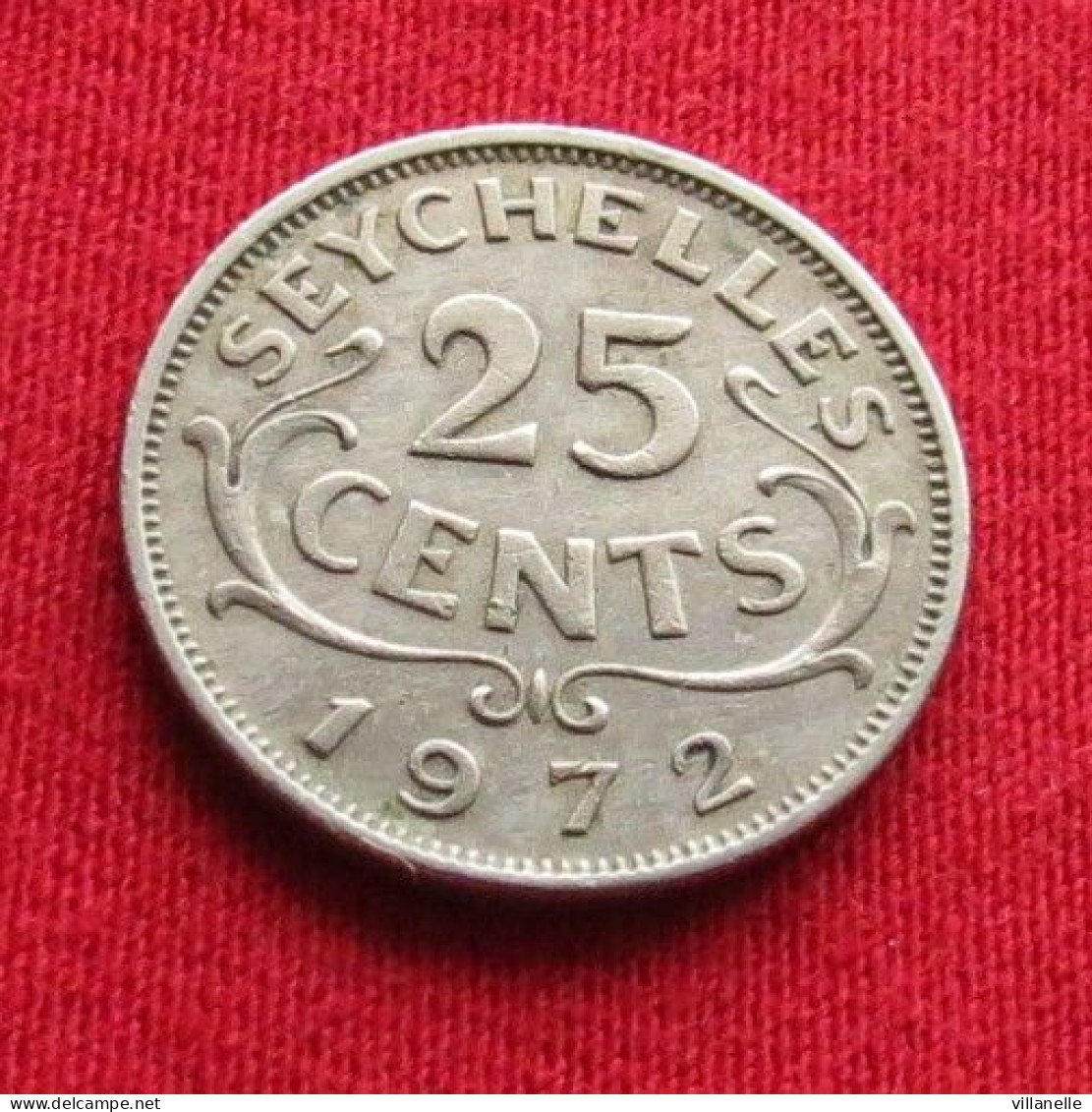 Seychelles 25 Cents 1972 Seychellen Seicheles  W ºº - Seychellen