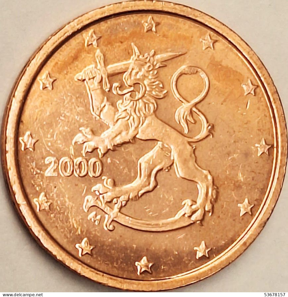 Finland - 2 Euro Cent 2000, KM# 99 (#3956) - Finlandia
