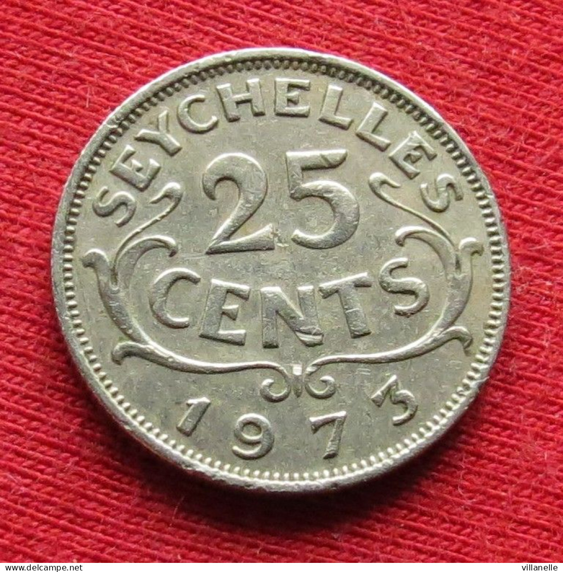 Seychelles 25 Cents 1973 Seychellen Seicheles  W ºº - Seychellen