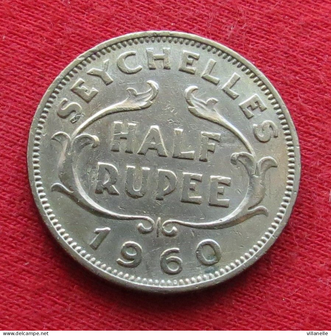 Seychelles 1/2 Rupee 1960 Seychellen Seicheles  W ºº - Seychelles