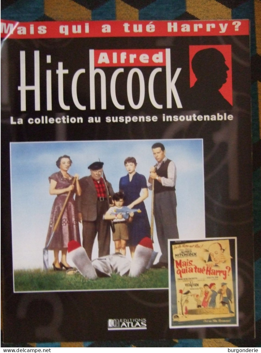 ALFRED HITCHCOCK / LOT DE 8 REVUES DE LA COLLECTION AU SUSPENCE INSOUTENABLE / ATLAS - Cinéma/Télévision