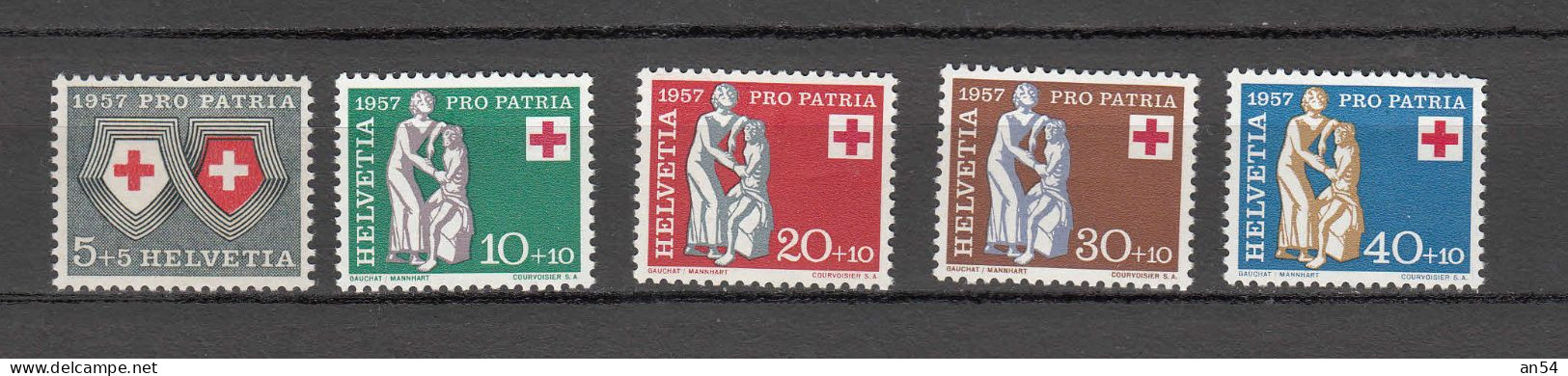 1957  PP  N° B81 à B85    NEUFS**   COTE 15.00   CATALOGUE   SBK - Nuovi