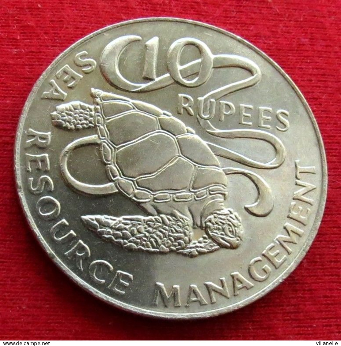 Seychelles 10 Rupee 1977 FAO F.a.o. Turtle Seychellen Seicheles  UNC ºº - Seychelles