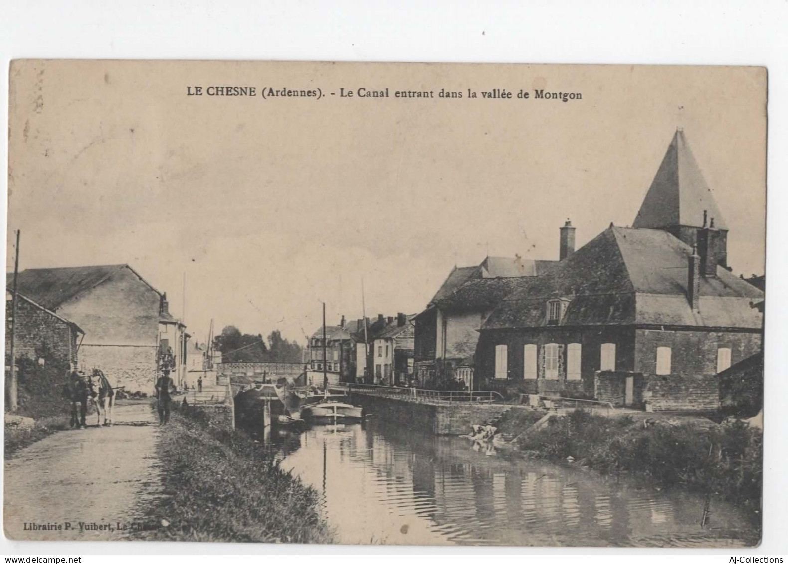 AJC - Le Chesne - Le Canal Entrant Dans La Vallée De Montgon - Le Chesne