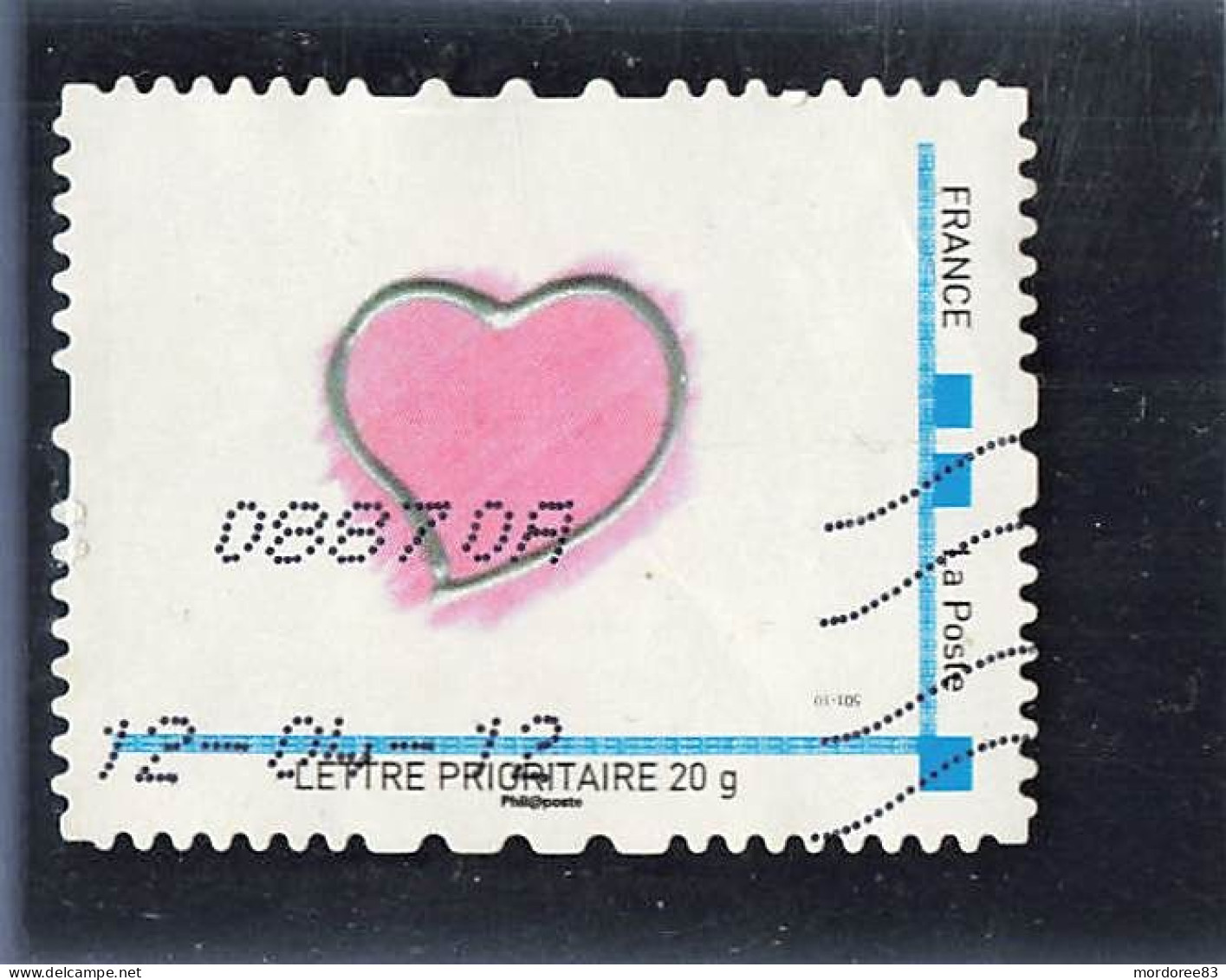 MONTIMBRAMOI COEUR OBLITERE - Used Stamps