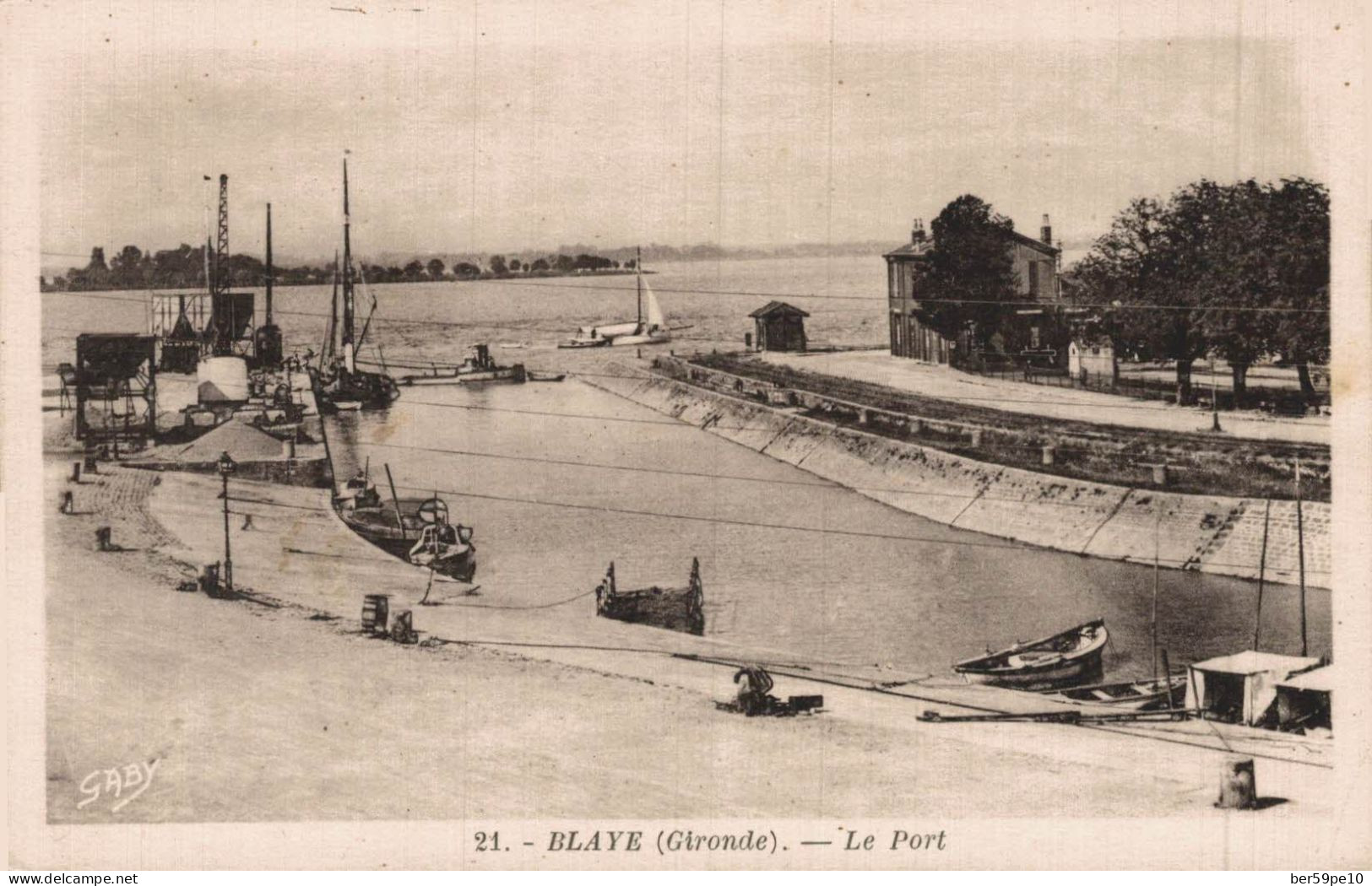 33 BLAYE LE PORT LES QUAIS - Blaye