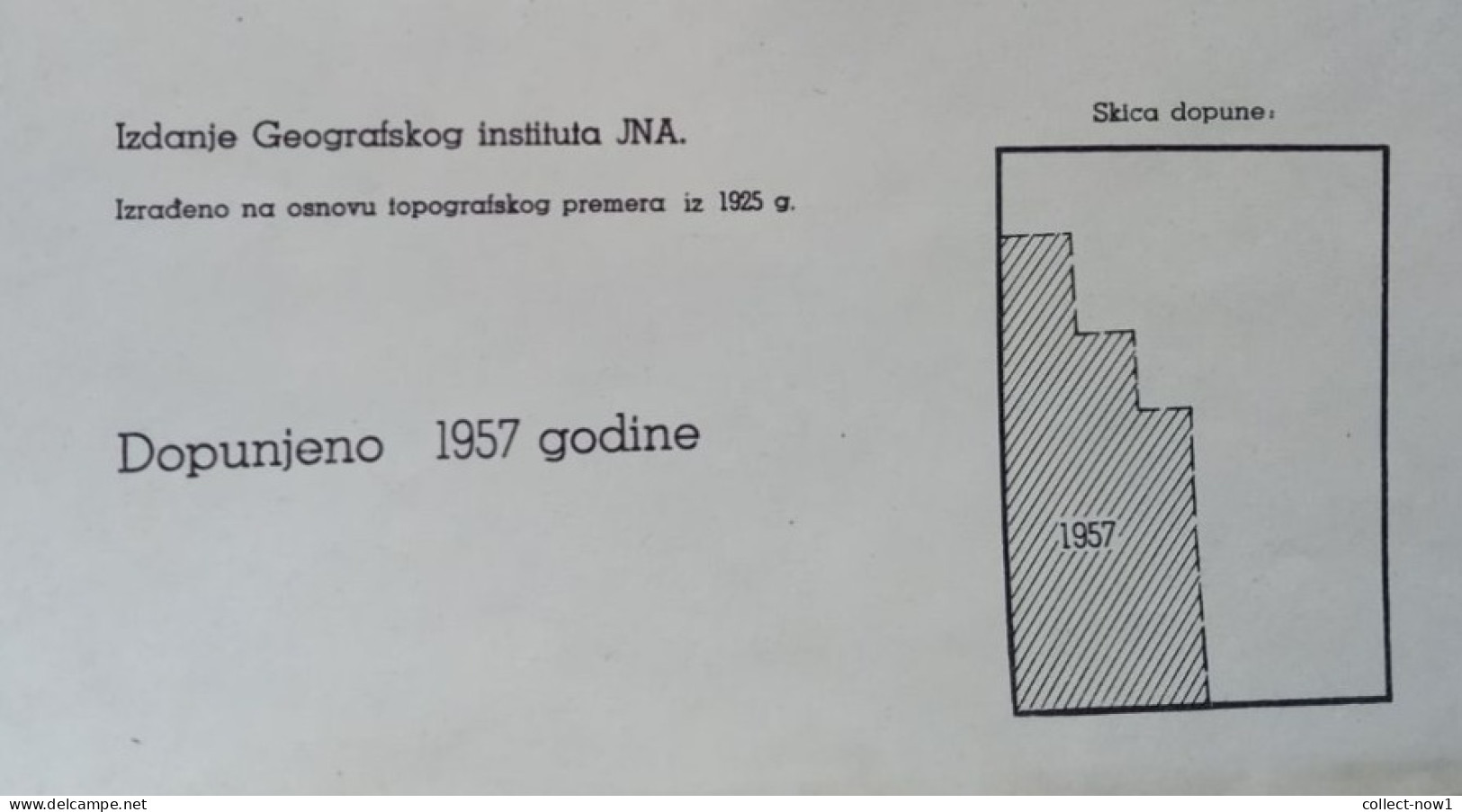 Topographical Maps - Montenegro / Kolasin - JNA YUGOSLAVIA ARMY MAP MILITARY CHART PLAN - Carte Topografiche