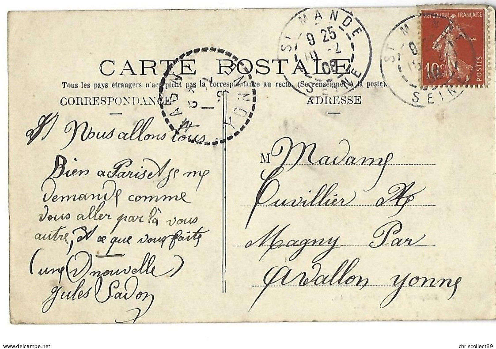 Carte Postale : Vincennes - Hôpital Militaire Bégin - Les Cuisines - Salute, Ospedali