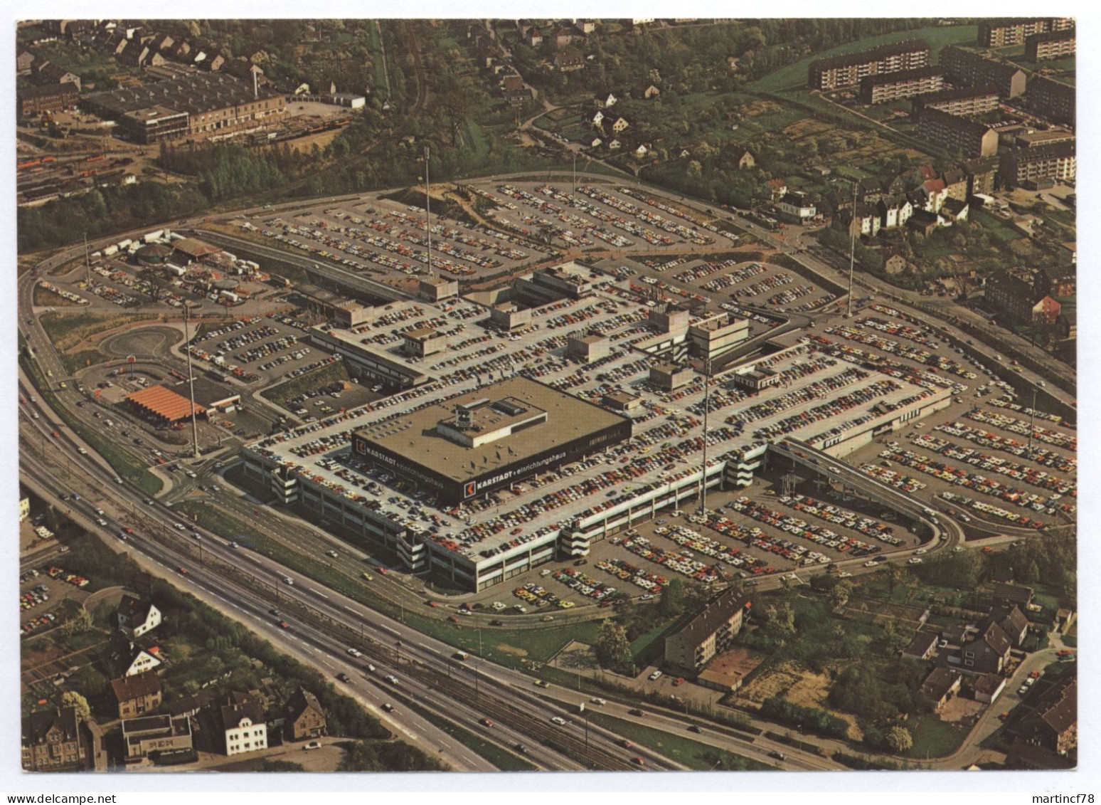 4330 Mülheim Essen An Der B 1 Rhein Ruhr Zentrum Luftbild Deutschlands Größtes Einkaufszentrum Unter Einem Dach - Muelheim A. D. Ruhr