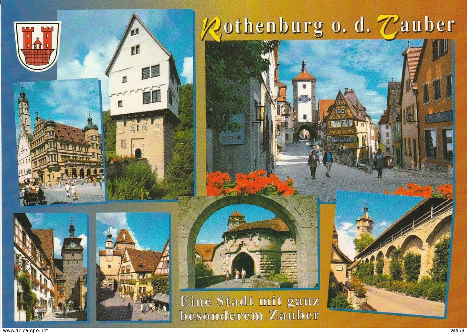 3 AK Germany / Bayern * Sehenswürdikeiten In Rothenburg Ob Der Tauber - Siehe Alle 3 Scan * - Rothenburg O. D. Tauber