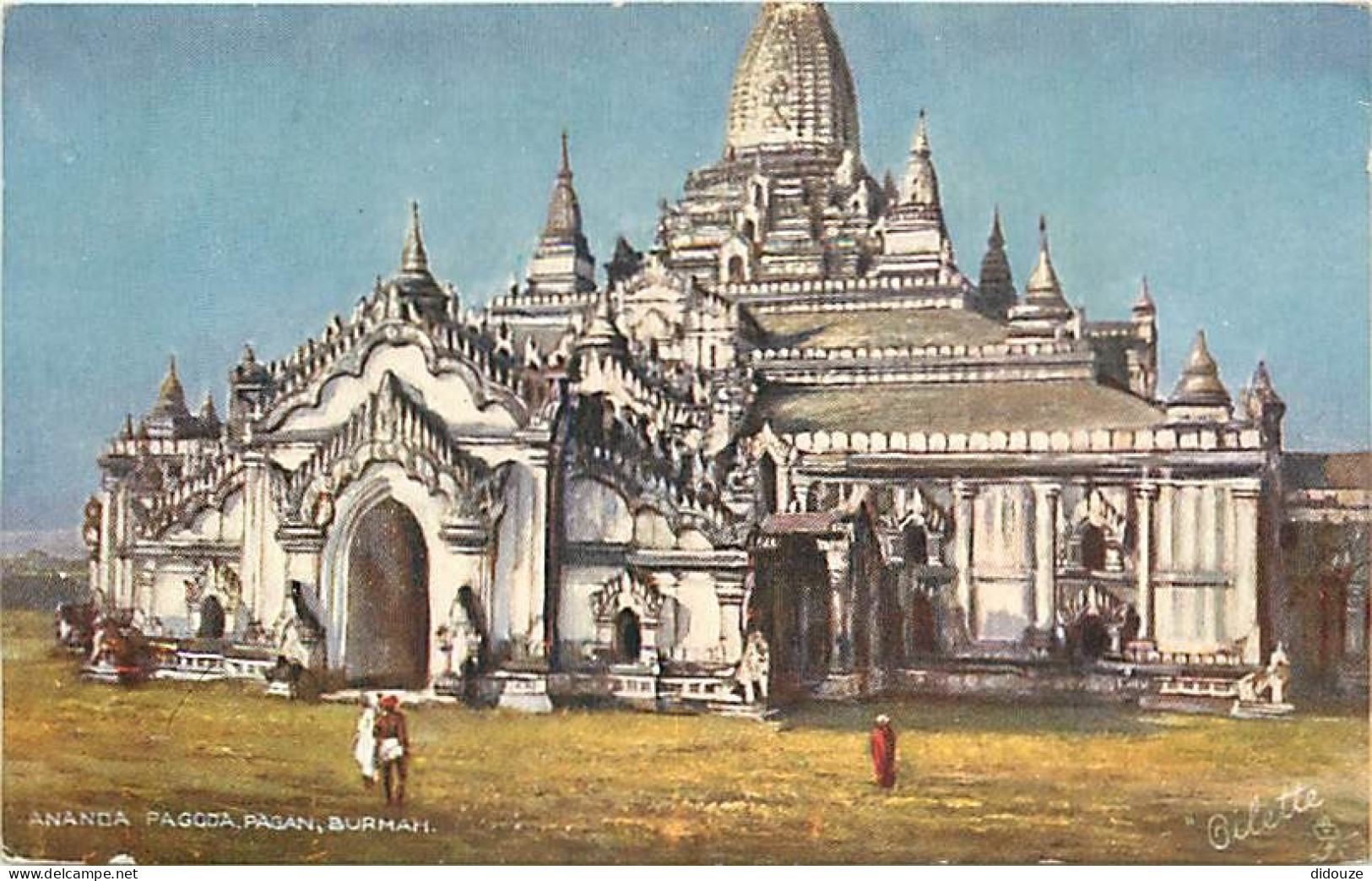 Birmanie - Ananda Pagoda - Pagan - Burmah - Colorisée - Tuck's Post Card - CPA - Voir Scans Recto-Verso - Myanmar (Birma)