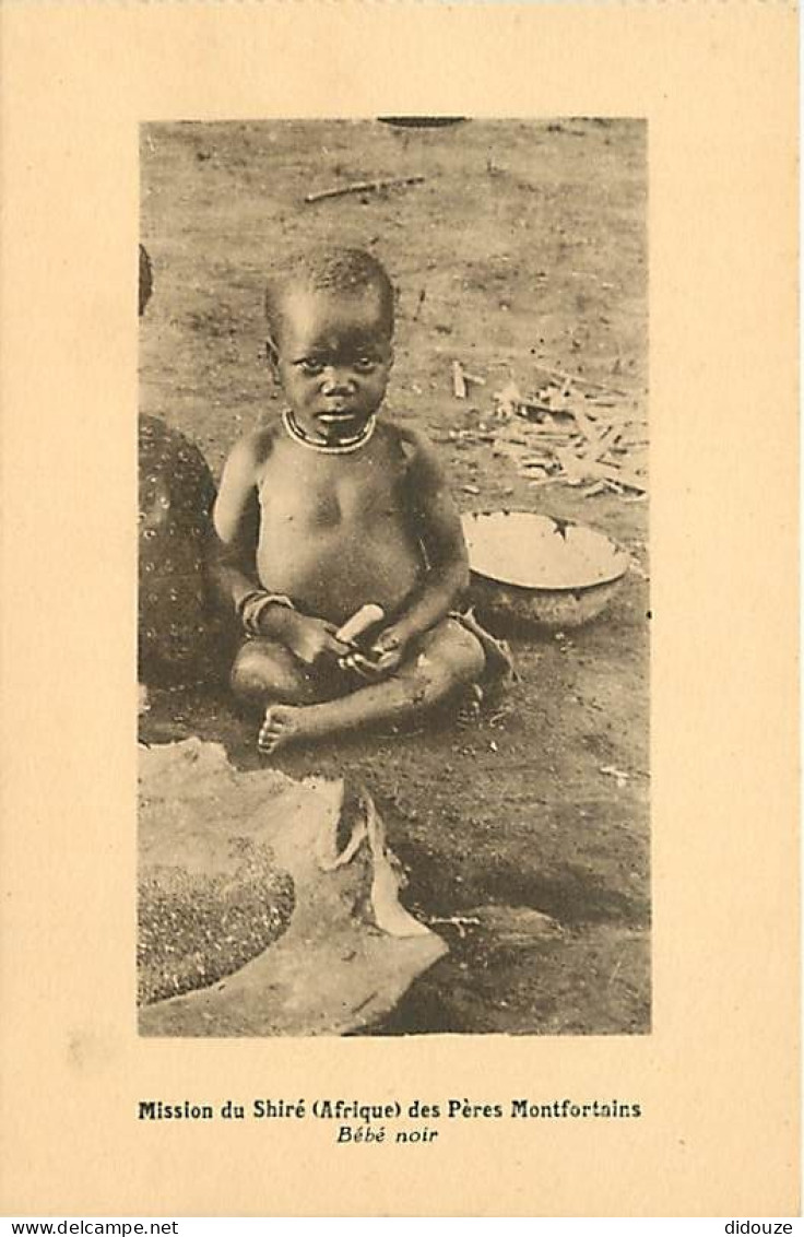 Pays - Malawi - Mission Du Shiré (Afrique) Des Pères Nontfortains - Bébé Noir - Animée - Enfants - CPA - Carte Neuve - V - Malawi