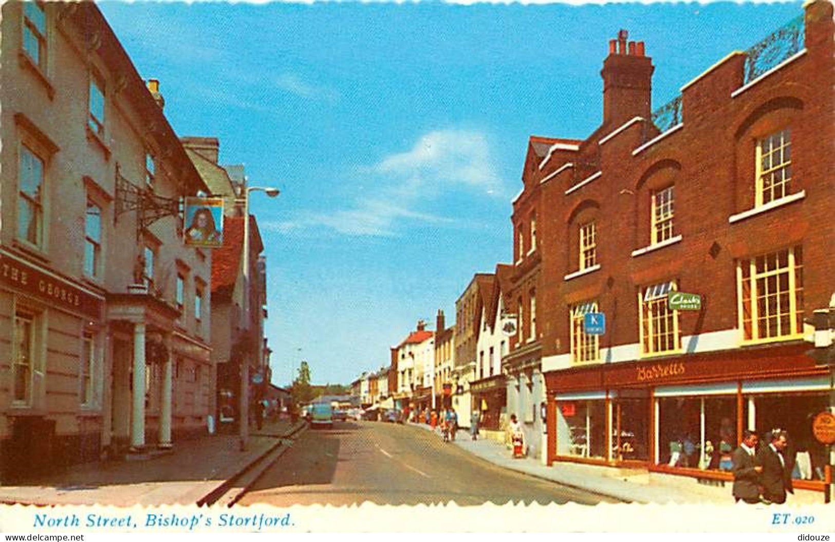 Royaume-Uni - Hertfordshire - North Street - Bishop's Stortford - CPSM Format CPA - Carte Neuve- UK - Voir Scans Recto-V - Hertfordshire